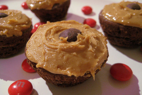 Almond Be There For You Brownie Cupcakes Almond Be There For You Brownie Cupcakes