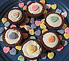I Heart You Brownie Cupcakes