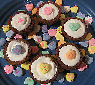 Bite of Love: I Heart You Brownie Cupcakes