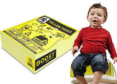 Yellow Pages Booster Seat: Kid Friendly or Are You Kidding? 