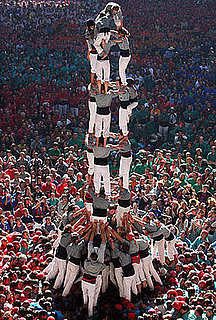 Castells Competition Builds Human Castles in the Sky 