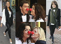 Photos From Comic Relief 2009 Launch, Including Rob Brydon and Ruth Jones Who Are Recording This Year's Charity Single