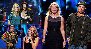 Pictures of Reese Witherspoon, Brad Pitt, Mariah Carey, Robin Williams, Carrie Underwood and Teri Hatcher at Idol Gives Back