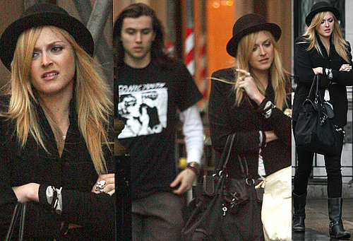 Fearne Cotton And Boyfriend Jesse Jenkins Out In Rainy London