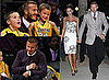 David Beckham Take Brooklyn And Romeo To A Lakers Game, And Then Takes Victoria Out For Dinner