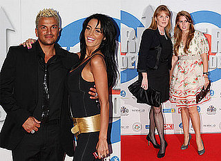 Jordan/Katie Price, Peter Andre, Sarah Ferguson and Princess Beatrice at RD Crusaders Concert