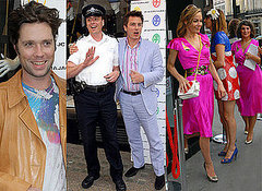 Rufus Wainwright And John Barrowman Attend JC Castelbajac Opening, Tara Palmer-Tomkinson Wore The Same Dress As Another Guest