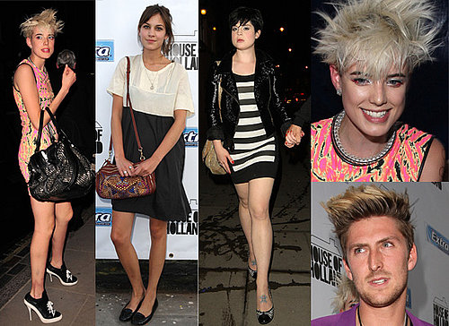 Alex Turner, Alexa Chung, Agyness Deyn, Kelly Osbourne and Luke Worrell Attend Henry Holland's Party In Shoreditch