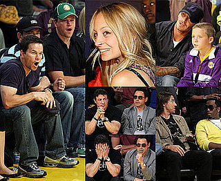 Gallery Of Celebs At LA Lakers vs Celtics: Matt Damon, Robert Downey Jr, Sylvester Stallone, David Beckham, Nicole Richie etc!