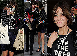 Photos Of Alexa Chung, Alex Turner And Rick Edwards At Somerset House Screening Of Leon