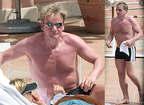 Photos Of Shirtless Gordon Ramsay In America