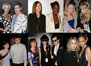Gallery Of Celebrities At New York Fashion Week Including Agyness Deyn, Daisy Lowe, Leighton Meester, Nicole Richie, Mary Kate