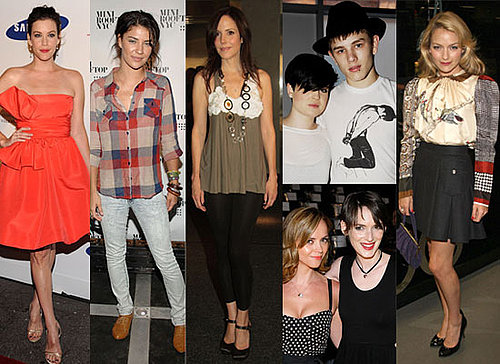 Gallery Of Celebrities At New York Fashion Week Including Kelly Osbourne, Winona Ryder, Leighton Meester, Lindsay Lohan and more