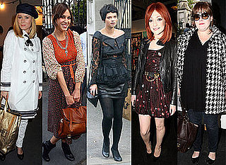 Photos Of Celebrities Attending London Fashion Week S/S 2009 Including Alexa Chung, Peaches Geldof, Roisin Murphy, Adele, etc