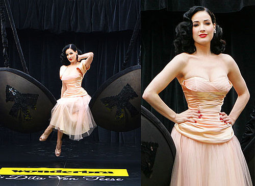 Photos Of Dita Von Teese Promoting Her New Wonderbra Lingerie Range In London
