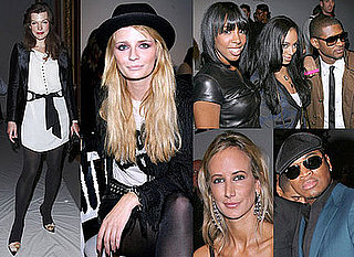 Photos Of Mischa Barton, Kelly Rowland, Usher, Solange Knowles, Ne-Yo, Milla Jovovich, Victoria Hervey at Paris Fashion Week