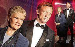 Photos Of Waxwork James Bond Figures Judi Dench and Daniel Craig Photos Of Waxwork James Bond Figures Judi Dench and Daniel Craig