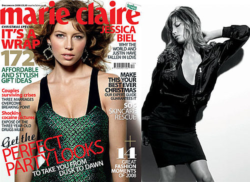 Extracts From Jessica Biel's Interview In Marie Claire UK December 2008 Christmas Issue