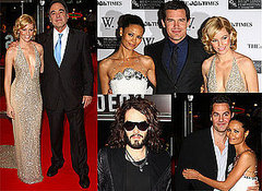Photos Of Josh Brolin, Russell Brand, Elizabeth Banks, Thandie Newton at 2008 London Film Festival Premiere Of W