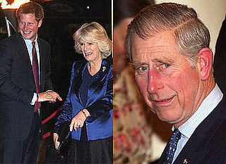 Photos of Prince Charles, Camilla Parker Bowles and Prince Harry at We Are Most Amused Comedy Gala for Charles's 60th Birthday