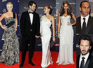 Photos of Diane Kruger, Joshua Jackson, Keanu Reeves, Leona Lewis, Lewis Hamilton and Pink at 2008 Bambi Awards in Germany