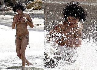 Photos of Amy Winehouse Topless on Holiday in Caribbean