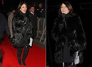 Davina McCall on Celebrity Big Brother, Fur Coat