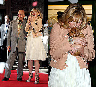 Kim Cattrall Opens the Harrods Sale