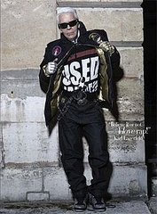 Fab Flash: Karl Lagerfeld Dreams of Being a Rapper Fab Flash: Karl Lagerfeld Dreams of Being a Rapper
