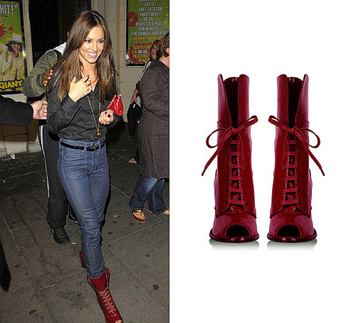 Found Cheryl Cole's Open Toe D&G Boots