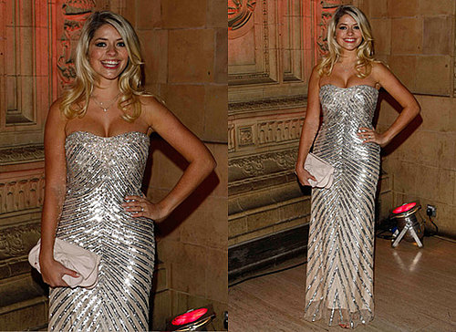Holly Willoughby, 2008 National Television Awards, Red Carpet, Armani,