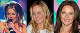Photos of Geri Halliwell New Latest Hair Colour. Brunette Brown Hair, Blonde or Red Ginger Spice?