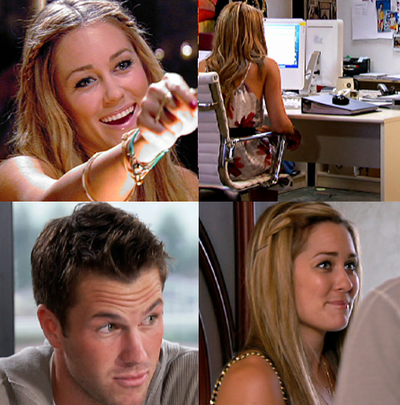 Lauren Conrad in The Hills, Season 4, Episode 3. Fashion and Beauty Quiz