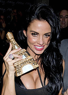 Photo of Jordan aka Katie Price at Movida Launch With Paris Hilton.
