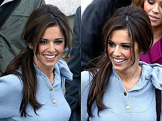 Photo of Cheryl Cole X-Factor Leaving GMYV Studios With Girls Aloud. Love or Hate Her Pony Tail Style and Relaxed Beauty?