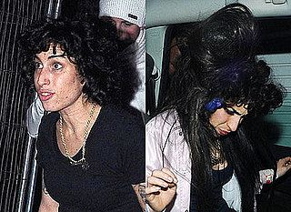 Photos of Amy Winehouse New Latest Hair Beehive and Perm