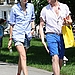 Agyness Deyn and Nick Grimshaw