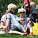 Henry Holland, Nick Grimshaw, and Agyness Deyn.