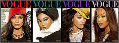 Liya, Sessilee, Jourdan, and Naomi Make Four for Vogue Italia
