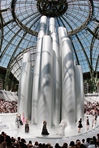 Karl Lagerfeld Goes Organ-ic for Chanel Fall 2008 Couture Karl Lagerfeld Goes Organ-ic for Chanel Fall 2008 Couture