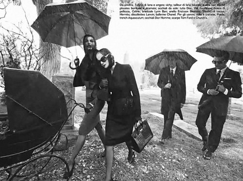 August 2008 Vogue Italia: Still A Fan of Black Clothes, But What About Black Models? August 2008 Vogue Italia: Still A Fan of Black Clothes, But What About Black Models?
