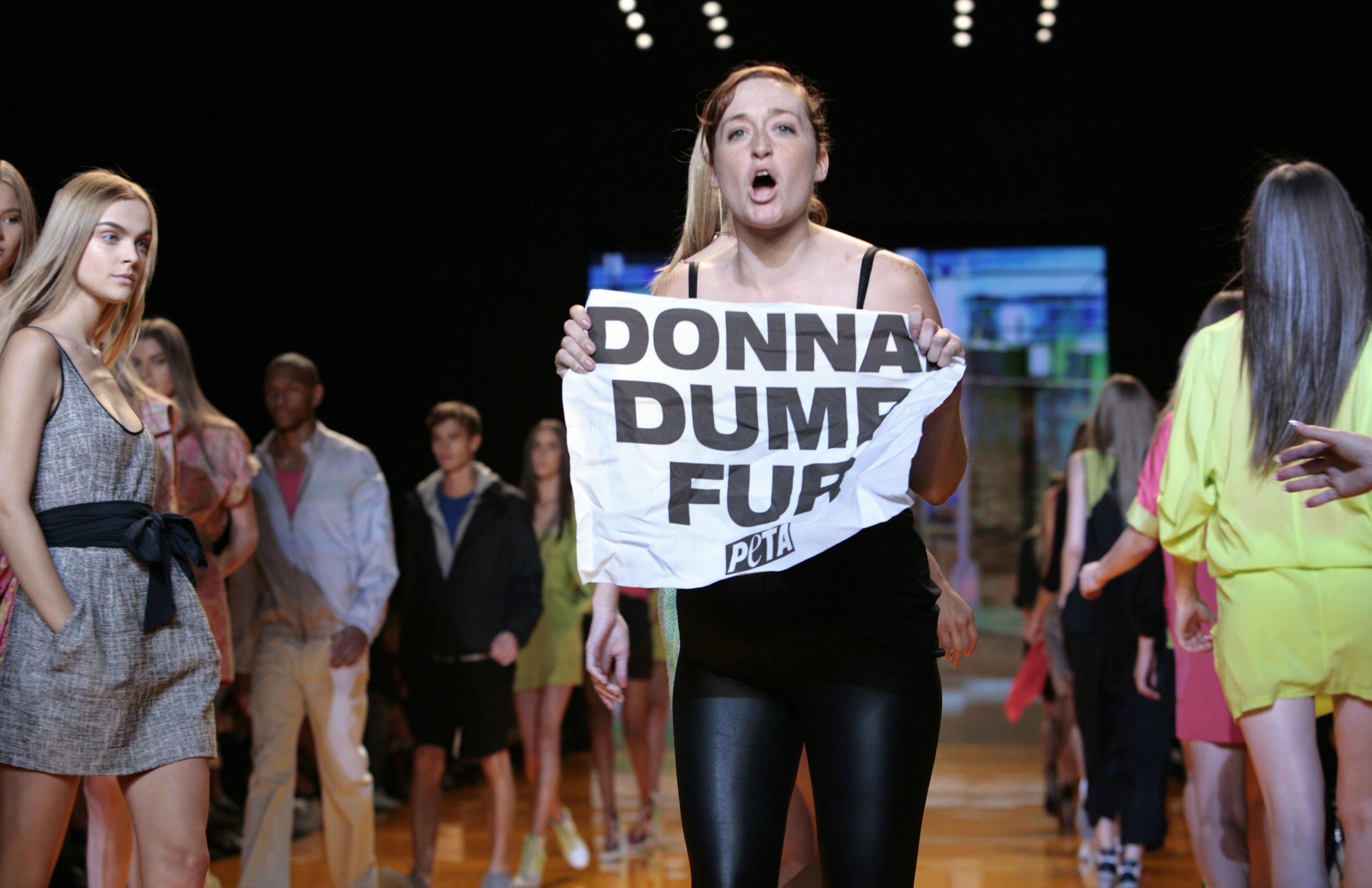 PETA Helps DKNY Ring In Year Twenty PETA Helps DKNY Ring In Year Twenty