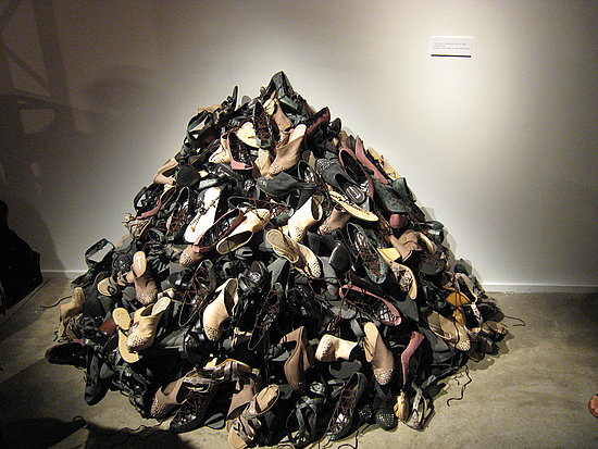 Mountains of Monkfish and Other Sundry Skins at Vena Cava Spring 2009