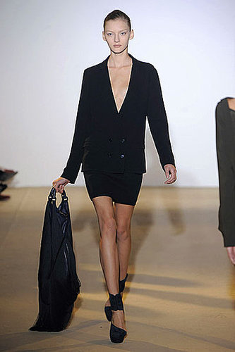 Raf Simons Sees the Benefits of Fringe for Jil Sander Spring 2009 Raf Simons Sees the Benefits of Fringe for Jil Sander Spring 2009