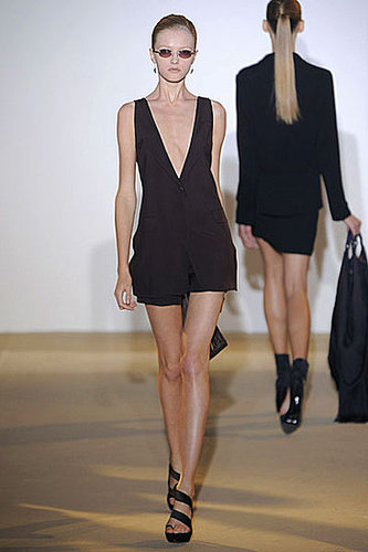 Raf Simons Sees the Benefits of Fringe for Jil Sander Spring 2009 Raf Simons Sees the Benefits of Fringe for Jil Sander Spring 2009