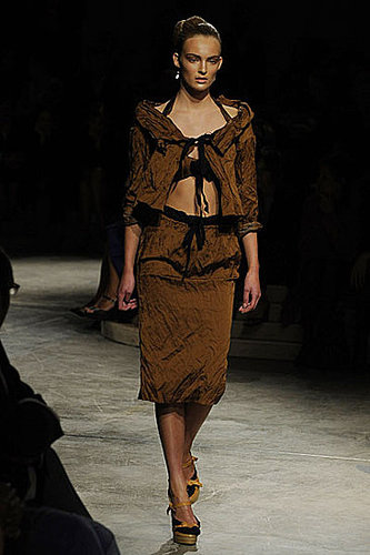 Miuccia Prada Goes Fishing for Crumpled Clothes Miuccia Prada Goes Fishing for Crumpled Clothes