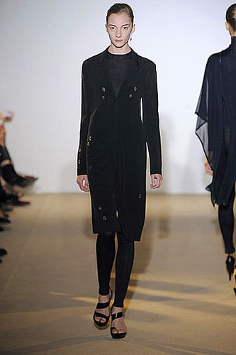 Raf Simons Sees the Benefits of Fringe for Jil Sander Spring 2009 Raf Simons Sees the Benefits of Fringe for Jil Sander Spring 2009
