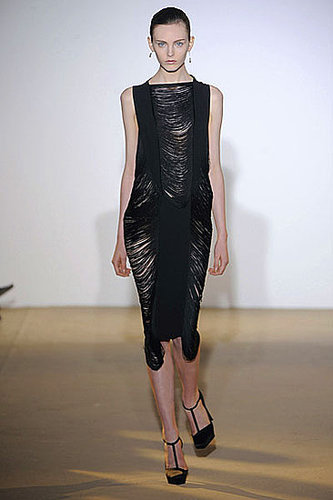 Raf Simons Sees the Benefits of Fringe for Jil Sander Spring 2009 Raf Simons Sees the Benefits of Fringe for Jil Sander Spring 2009
