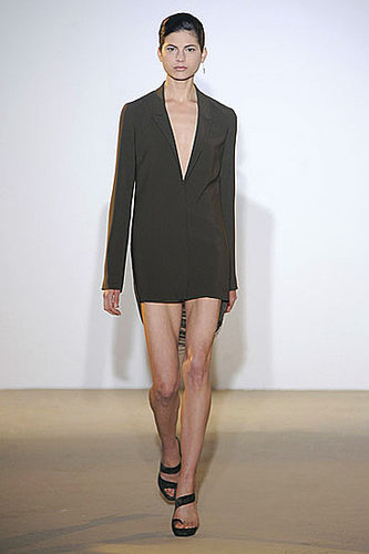 Raf Simons Sees the Benefits of Fringe for Jil Sander Spring 2009 Raf Simons Sees the Benefits of Fringe for Jil Sander Spring 2009