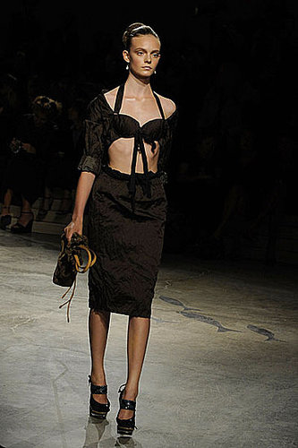 Miuccia Prada Goes Fishing for Crumpled Clothes Miuccia Prada Goes Fishing for Crumpled Clothes